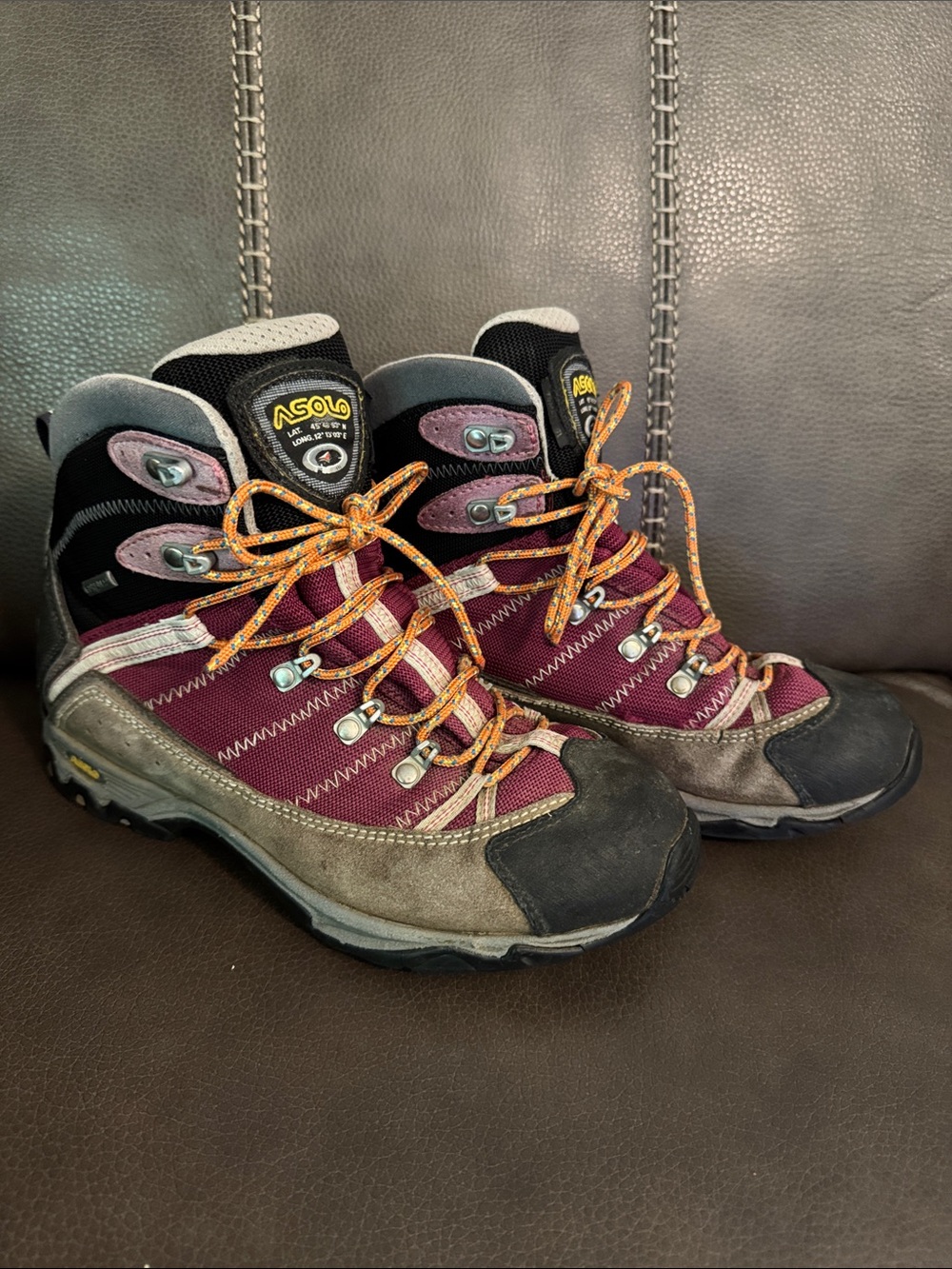 Asolo Hiking Boots with vibram soles